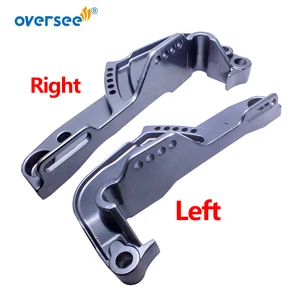 Кронштейн-зажим 65W-43112 правая сторона для подвесного мотора Yamaha 2T 40HP 4T F25 65W Parsun Hidea Power Trim Tilt 65W-43112-10-4D