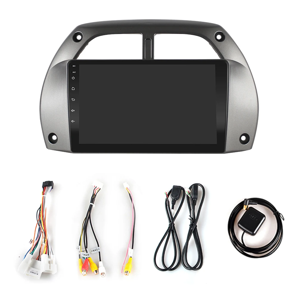 2din android 9 0 для Toyota RAV4 Android 2001 2002 2003 2006 автомобильный радиоприемник мультимедийный