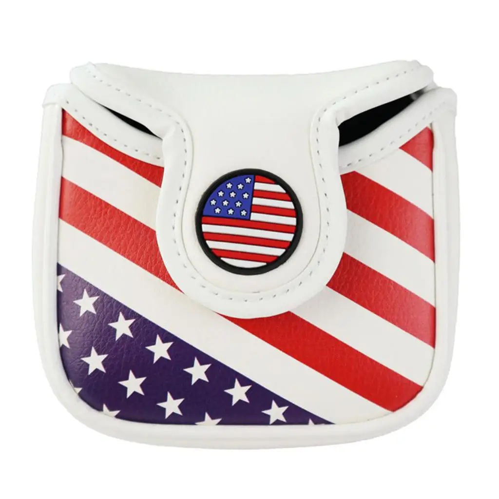 

Square Golf Mallet Headcover Retro Protector Guard Accessories
