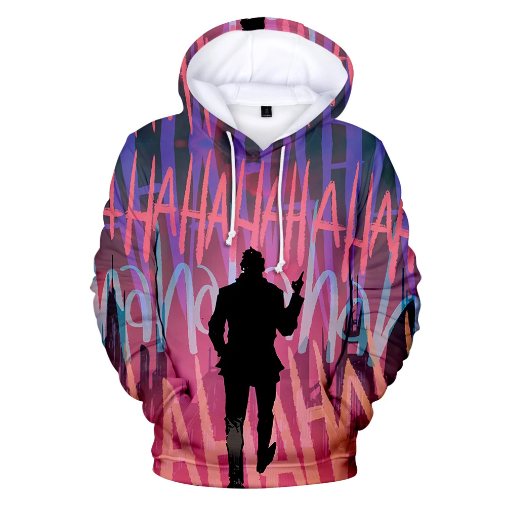 

clown3D printed hoodie comfortable sweatshirt top 3D clown horror pattern spring and autumn street casual pullover clothing