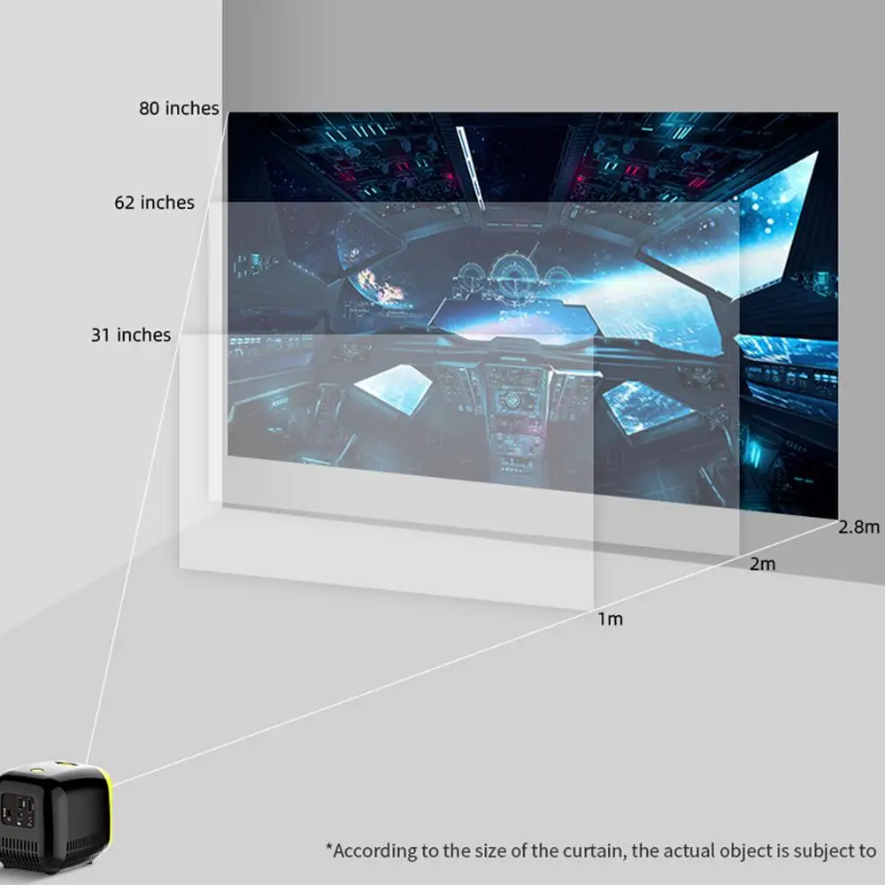Портативный видеоплеер LEJIADA L1 поддержка 1080P USB AV HDMI совместим с ТВ флешкой