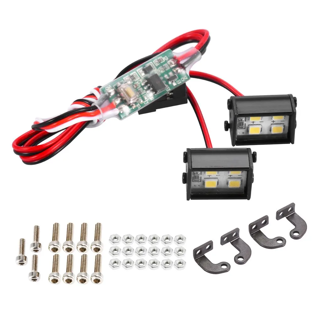 

Rc Car Bright Light Bar 18/55/100/147mm For 1/10 Rc Crawler Car Axial SCX10 90046 Traxxas TRX-4 Tamiya CC01 D90 Redcat