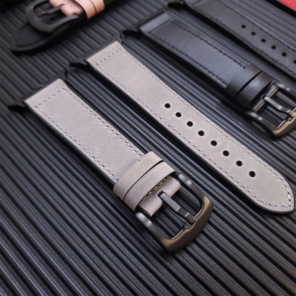 

Ремешок кожаный для iWatch 2 3 4 42 мм 38 мм, браслет для Apple Watch Series 5 44 мм 40 мм, аксессуары для часов