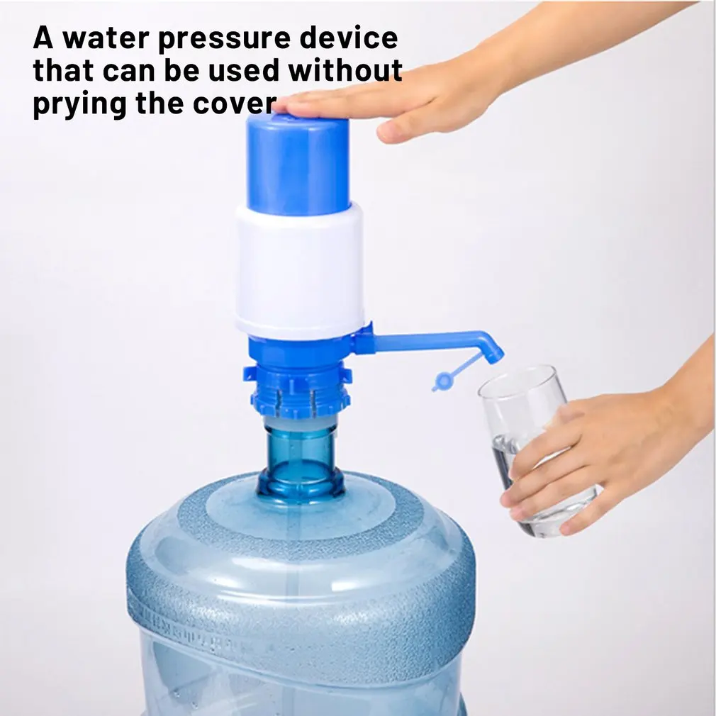 

Portable Manual Water Pump With Carry Handle Water Pressure Device Bayonet Hand Pressure Suction Device For Bottled Water