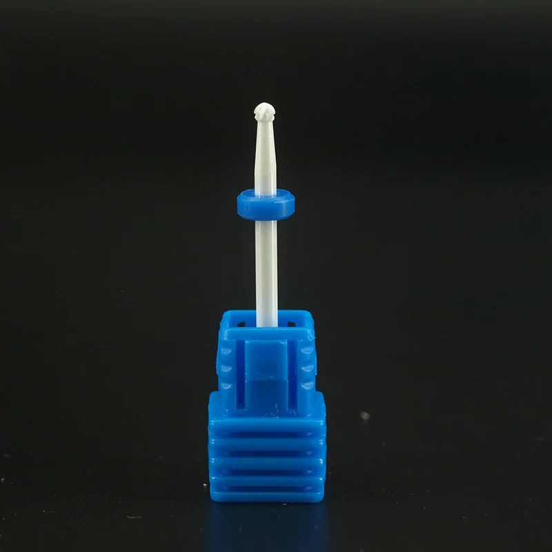 EasyNail 10pcs 2.35mm Ball shape Ceramic Nail Drill Bit Electric Manicure Machine Accessories Nail Art Tools cuticle remover