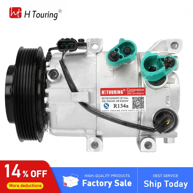 НОВЫЙ компрессор переменного тока VS14E для Hyundai ix35 Tucson Kia Sportage 1.6 2010-2011 F500-DX9EA-03