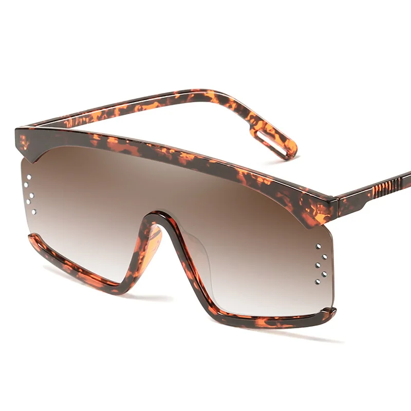 

Oversized Retro Square Sunglasses Plastic Fashion Clear Lens Luxury Driving Eyewear Female UV400 Oculos Feminino Sunglasses