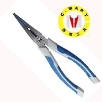 6 inch point nosed plier 8inch long nose wire cutter multi functional industrial chrome vanadium steel pliers b0154
