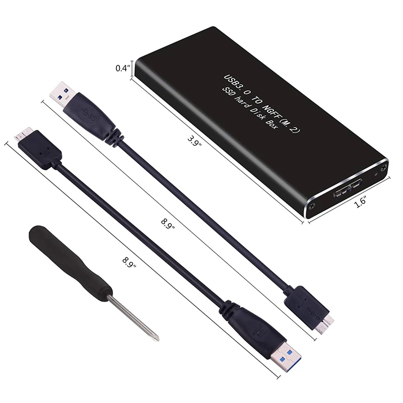 M.2 Sata Ssd к Usb 3 0 внешний считыватель адаптер конвертер с Uasp Поддержка Ngff 2280 2260 2242 2230