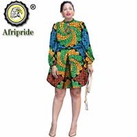 african short dresses for women casual dashiki african print clothing christmas loose dress african clothes s1825010