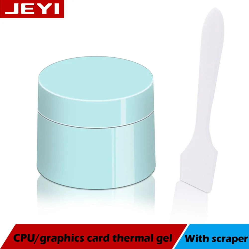 

JEYI Thermal Conductive Grease Paste Cooler Cooling Pad 10g/20g 10W/mK Fan Silicone Plaster Heat Sink Compound High Performance