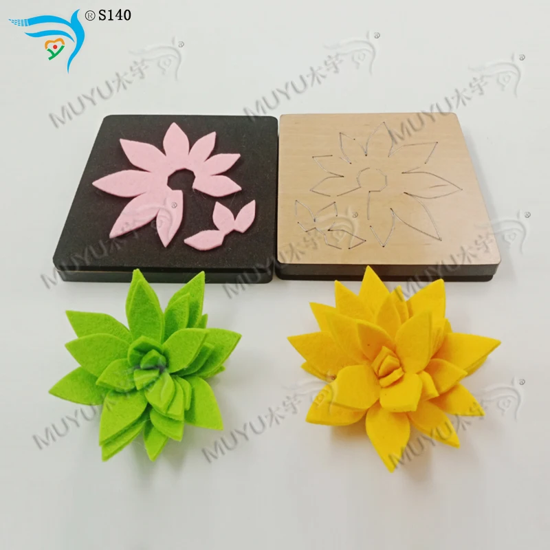Складной цветочный DIY новая деревянная форма Вырубные штампы для скрапбукинга Толщина/15,8 мм/S140