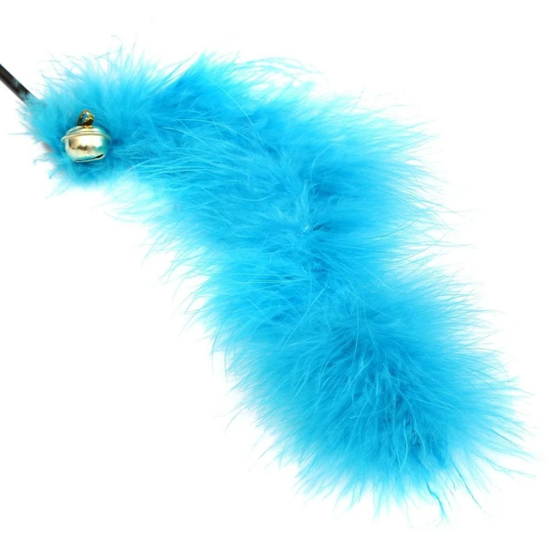 

Cat angel toy playmate bell Cat toy cat rod with feathers
