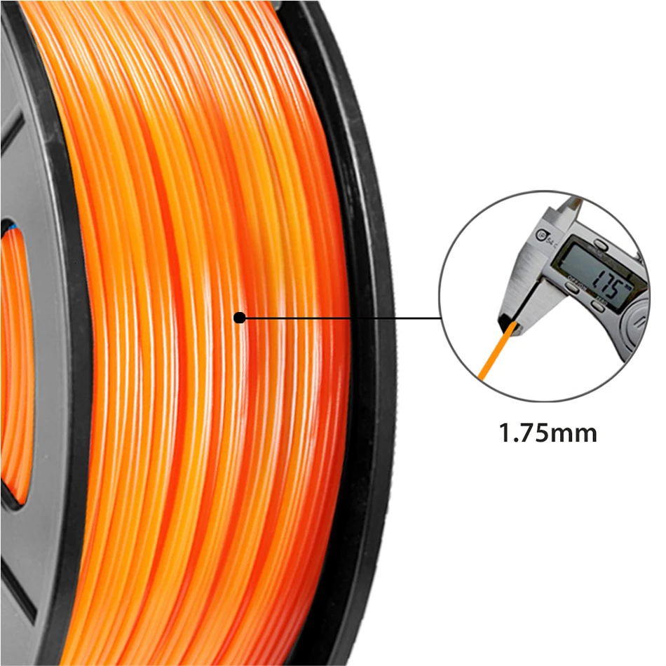 1,75 мм нить для 3d принтера PETG 1 кг с катушкой SUNLU Обычная брендовая нить PETG без пузырьков 395 м/рулон