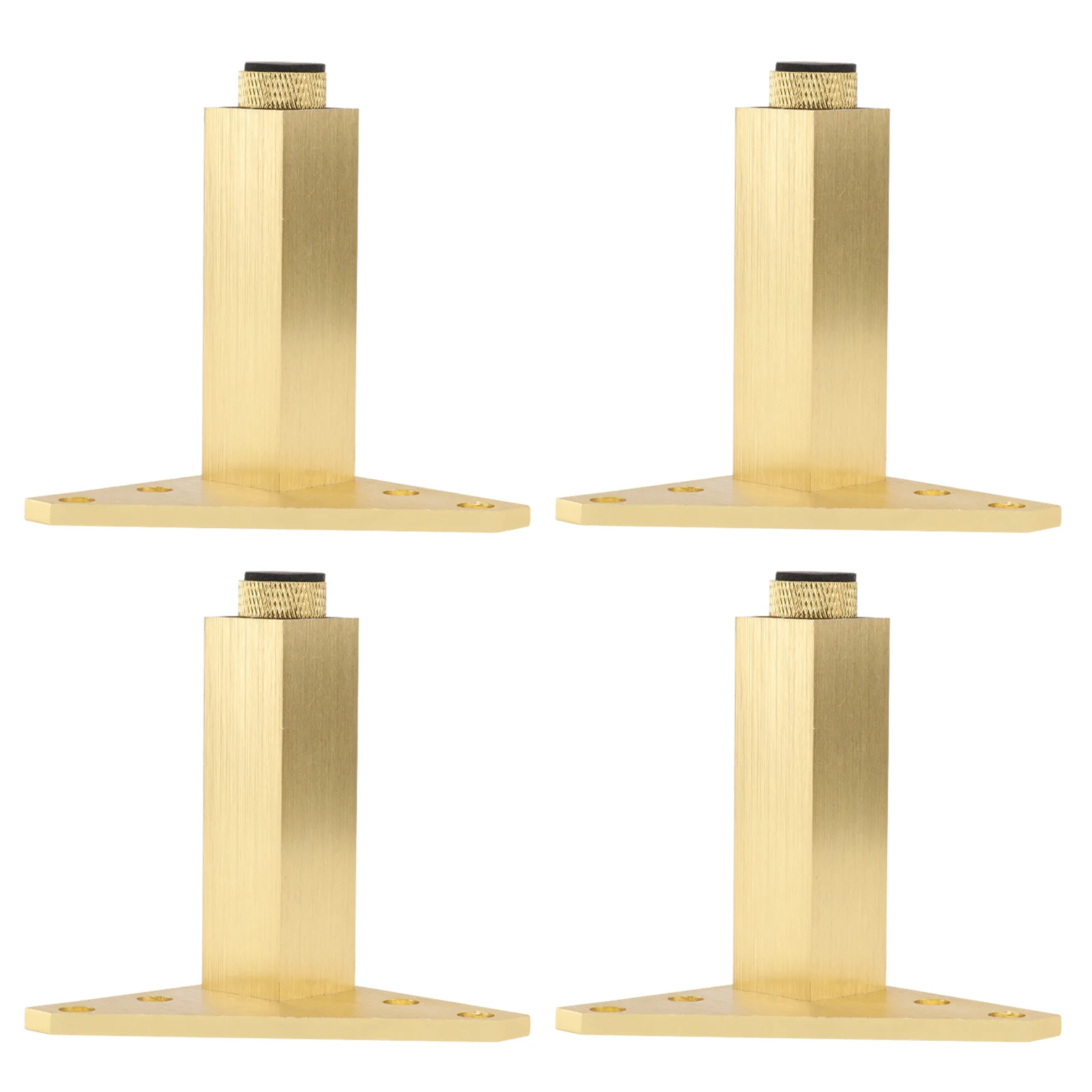 

4PCS Furniture Aluminum Alloy Support Feet Sofa Adjustable Support Stand (10CM)