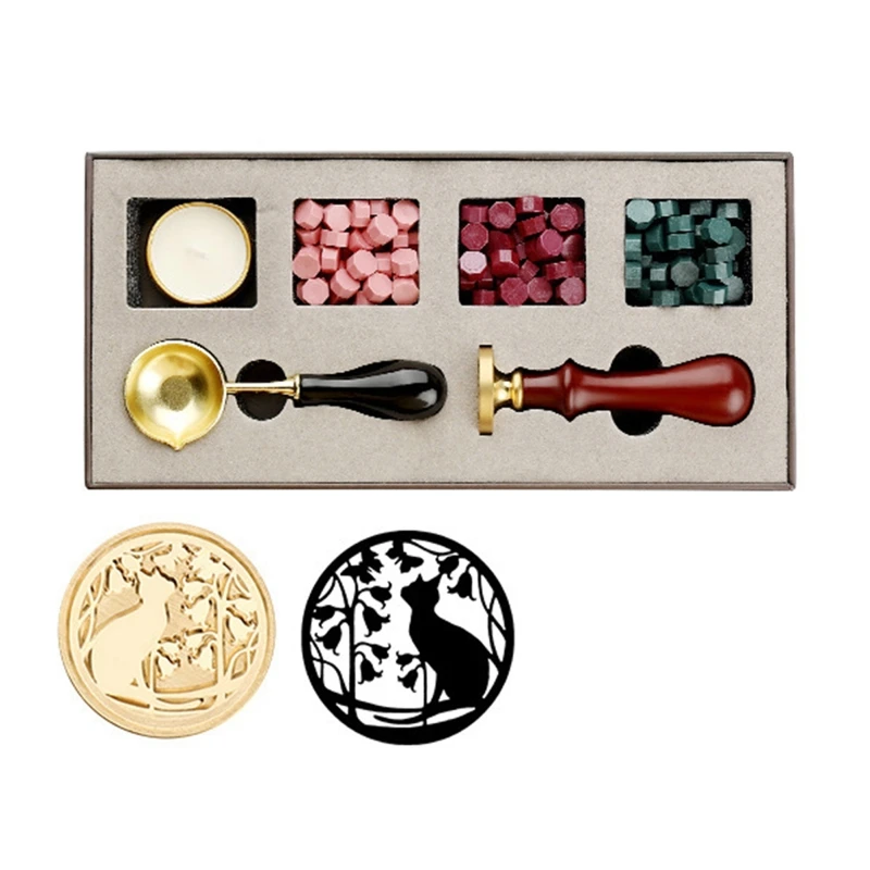 

Набор креативных винтажных восковых печати H051, Набор декоративных печатных штампов для самостоятельного изготовления свадебных приглашен...