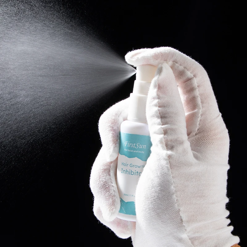 FirstSun Hair Growth Inhibitor Facial Removal Cream Spray Beard Bikini Intimate Face Legs Body Armpit Painless Spra | Красота и