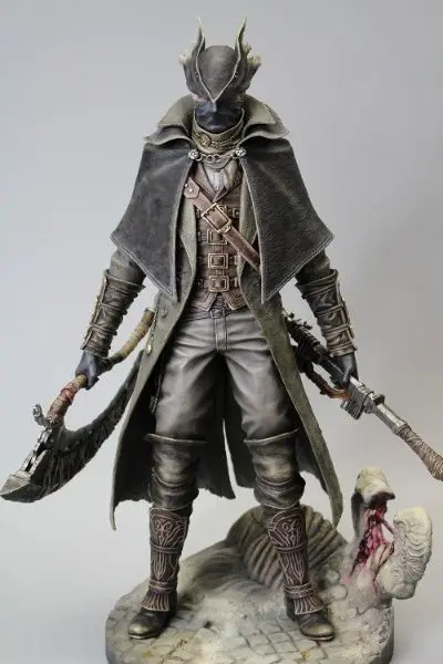 Новая игра Bloodborne старые охотники фигурки серп подвижные весы статуя Коллекция игрушек подарки 30 см