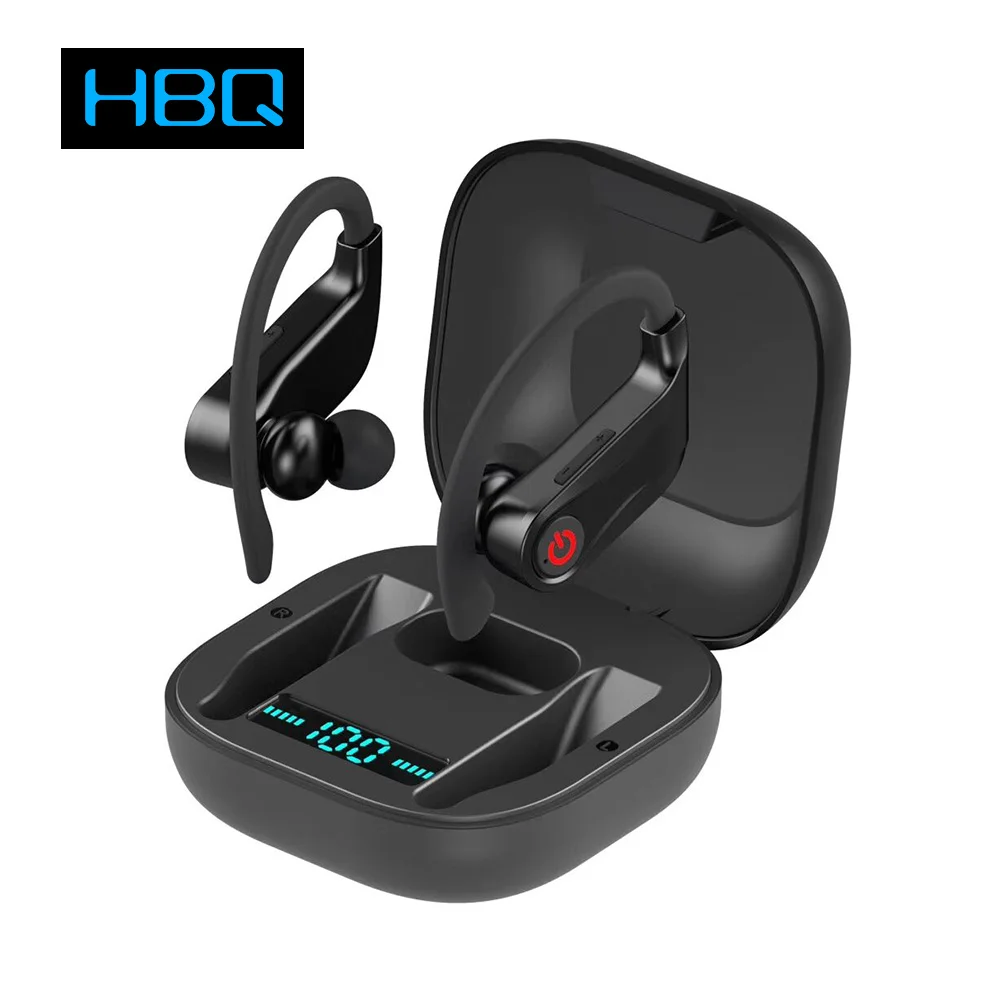 ProwerHBQ pro Ear hook 5 0 Bluetooth наушники 3D стерео беспроводные с двойным