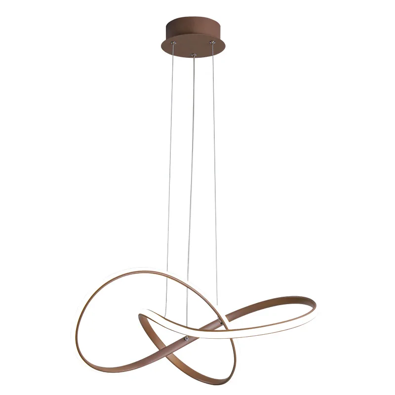 

2021 Modern led chandeliers Hot Design AC90-260V Home Deco Dining Room Kitchen Room Bar Shop Pendant Chandeliers Lighting
