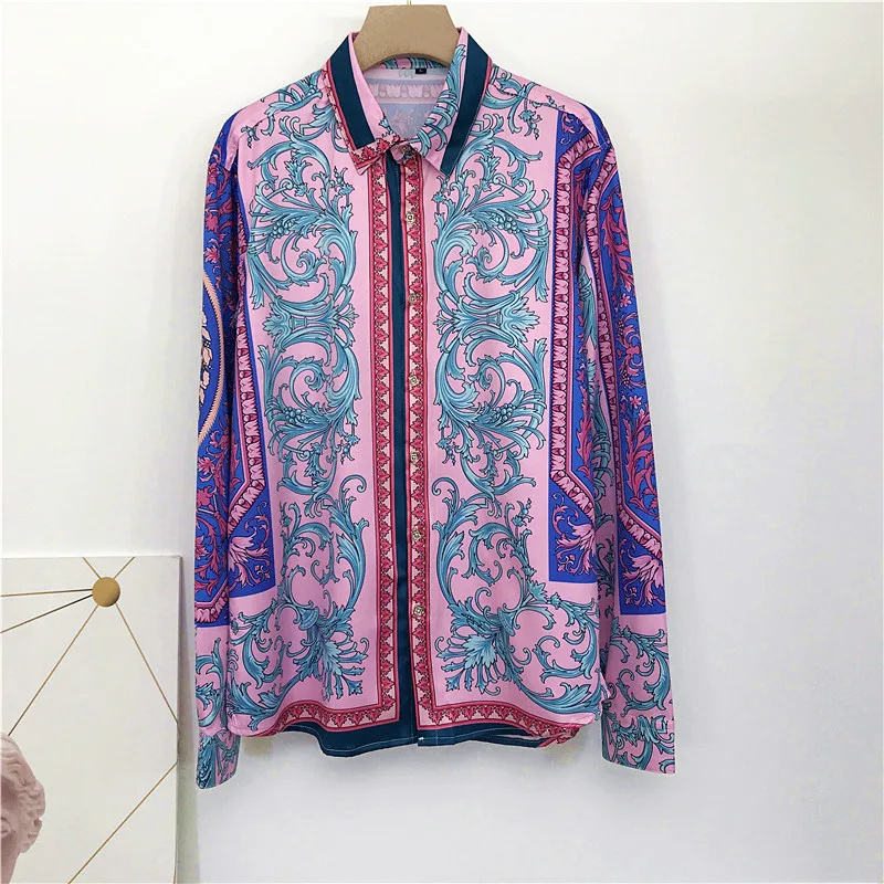 Spring Autumn Mans Clothing Brand Flannel Hawaii Plaid Tops Slim Fit Male Casual Plus Size High Quality Long Sleeve Dress Shirt