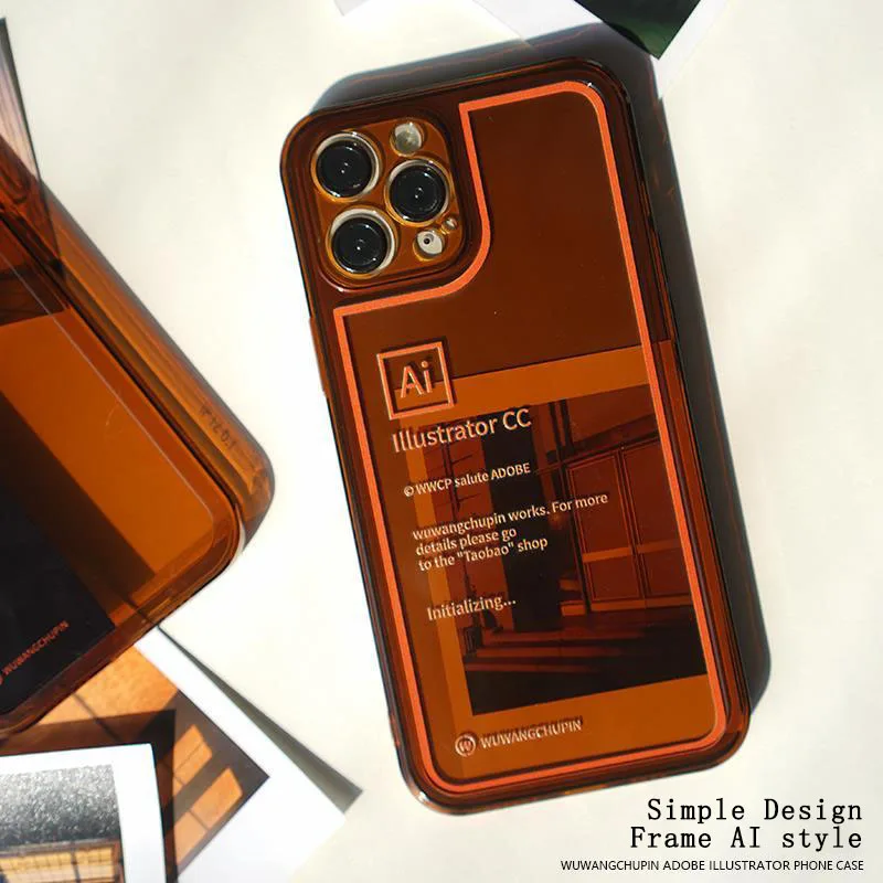 Чехол Funda для Iphone 12 чехол Xs XsMax коричневого цвета 11 Pro Max оригинальный дизайнерский