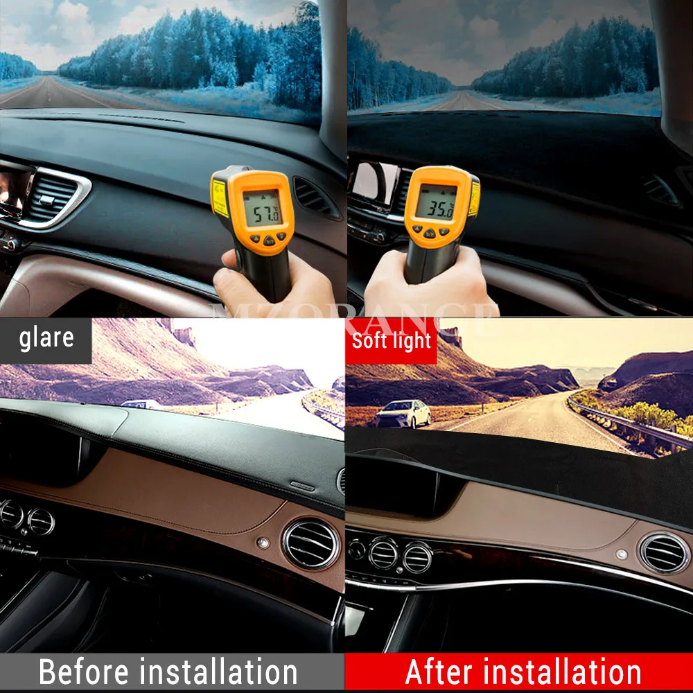 

Car Dashboard Cover For Toyota Rav4 2006-2012 For RAV 4 30 2007 2008 2010 Dashmat Mats Avoid Sun Light Pad Car Accessories