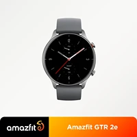 new global version amazfit gtr 2e smartwatch 2 5 d glass alexa built in alarms 24 days battery life smart watch