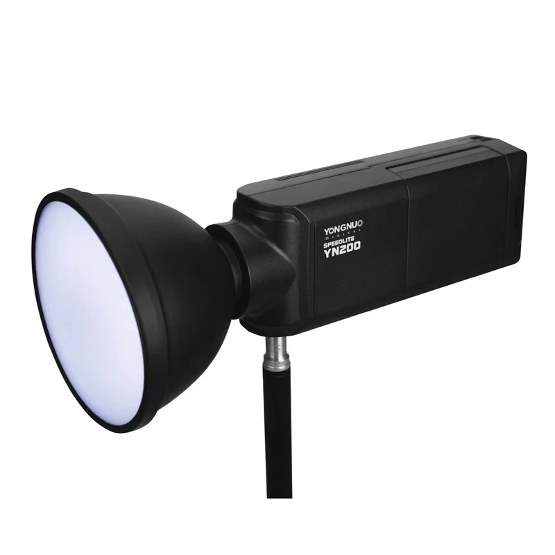 Tanie YONGNUO YN200 TTL HSS 2.4G 200W Litowa Bateria Z USB Typu C, Kompatybilny YN560-TX (II)/YN560-TX Pro/YN862 Dla Canon Nikon