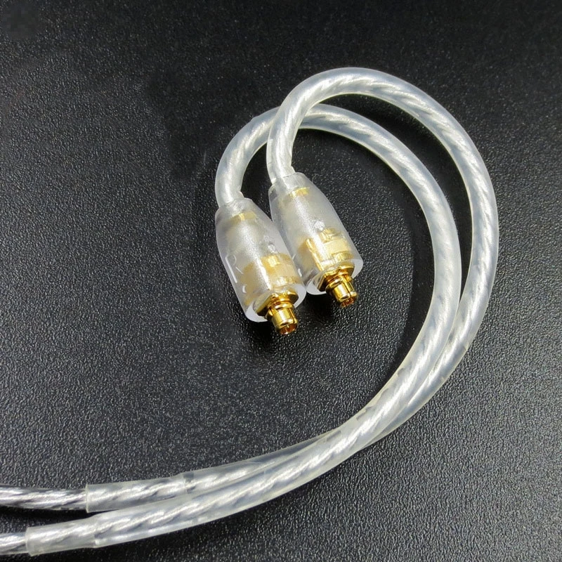 2.5mm MMCX Silver Plated Headphone Balance Cable fo ririve AK240 Shure SE215 535 UE900 HIFI Upgrade Line 1.2M | Электроника