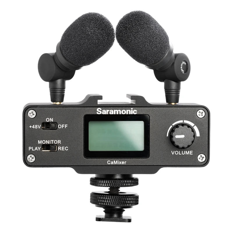 Беспроводной всенаправленный микрофон Saramonic SR-XM1 3 5 мм видеомикрофон для GoPro Hero 7 6
