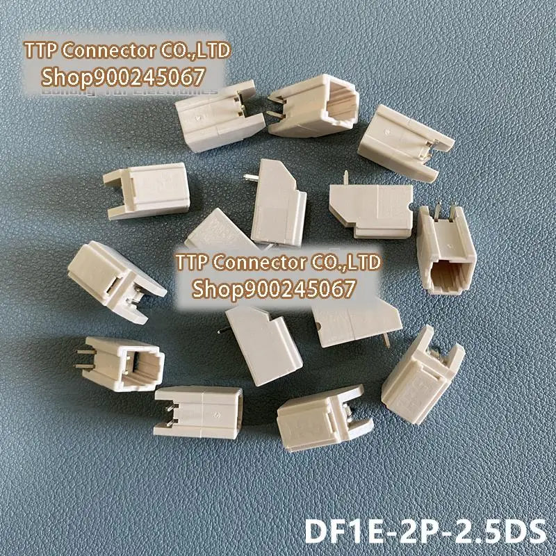 

10 шт./лот HSRConnector DF1E-2P-2.5DS 2 pin-2, 5 мм ширина ножки 100% новый и оригинальный