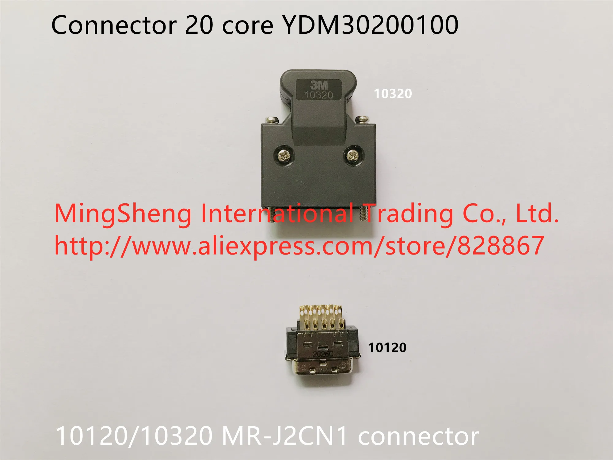 Оригинальный новый 100% 10120/10320 MR-J2CN1 разъем 20 ядер YDM30200100