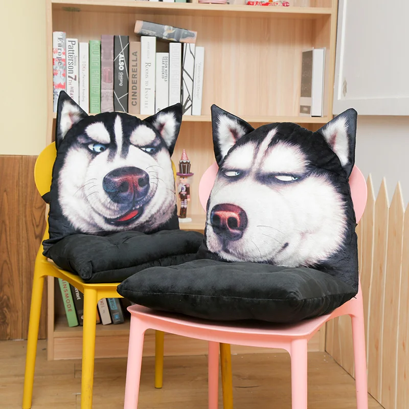 

40cm Support Seat Plush Husky Soft Sofa Infant Learning To Sit Chair Keep Sitting Posture Comfortable For Kids Christmas Gifts