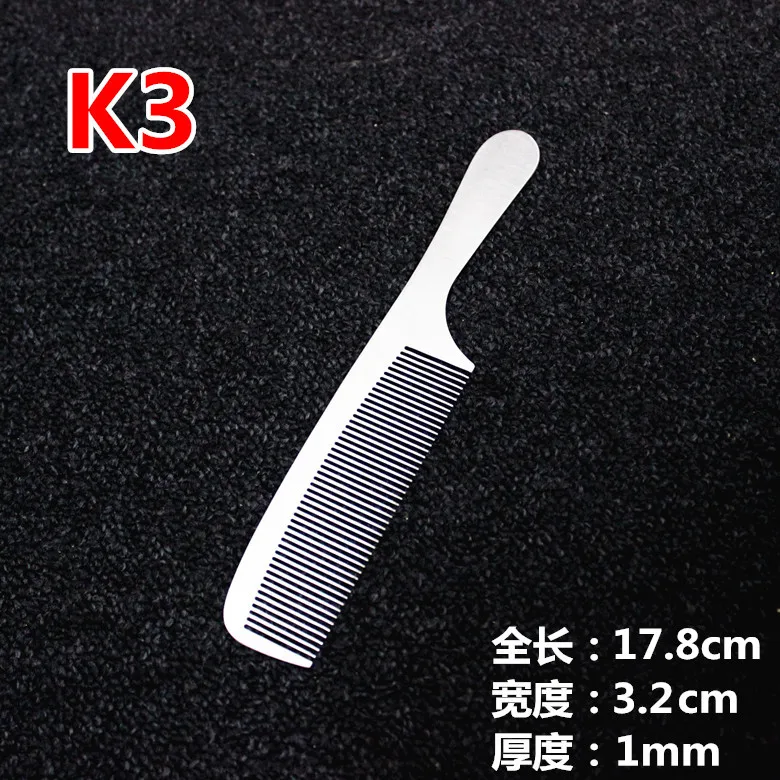 

1Pcs Anti-Static Hair Brush Comb Professional Stainless Steel Hair Brush Comb Styling Tools