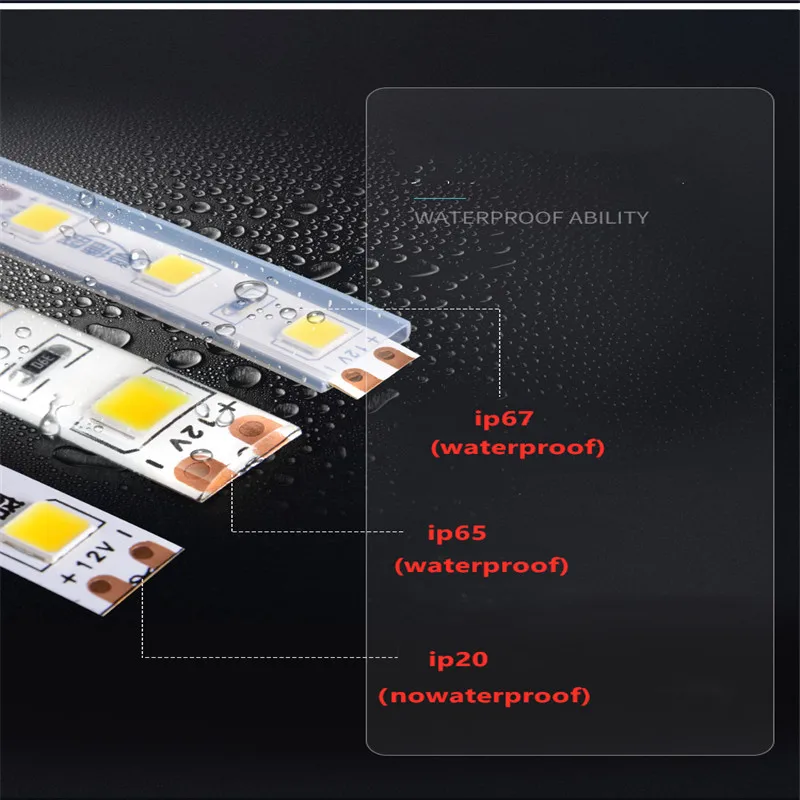 Светодиодная лента 5 М 5050 SMD 60 светодиодов/м водонепроницаемая гибкая