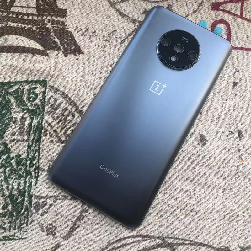 Задний корпус 7T для Oneplus One Plus стеклянная задняя крышка ремонт Замена батарейного