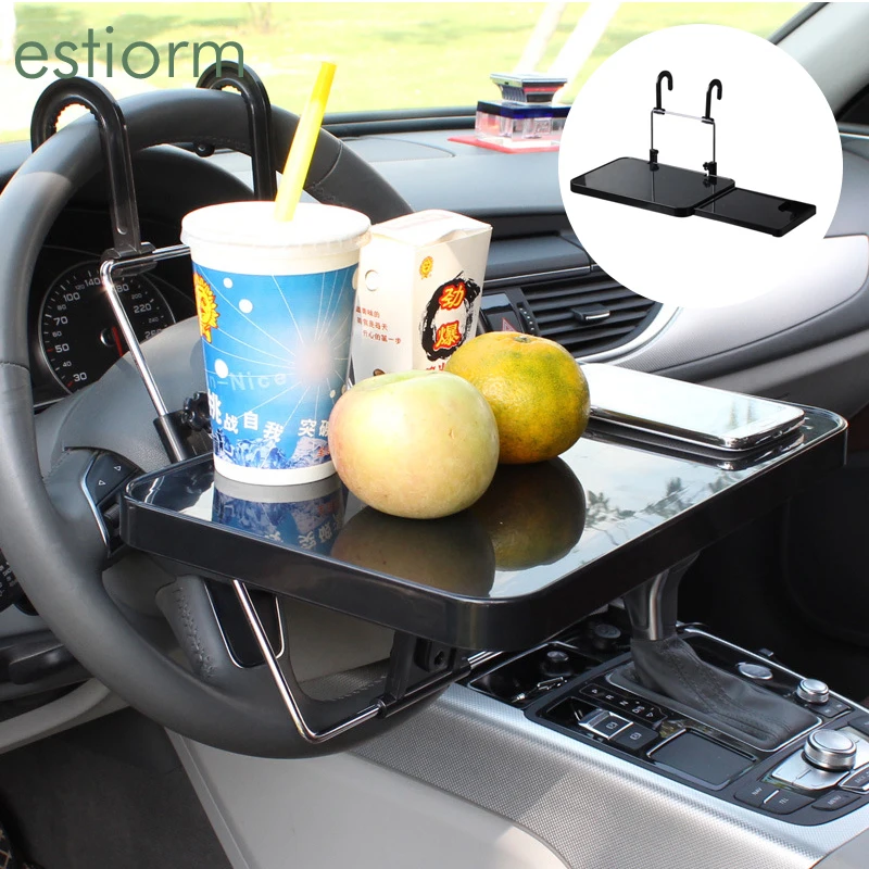 Портативный автомобильный стол на руль для планшета компьютера ноутбука и еды