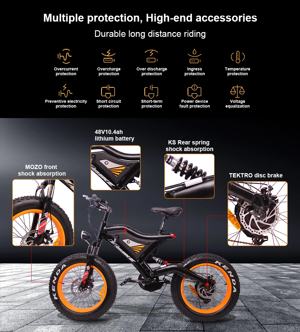 EZBIKE мини электрический велосипед 48 В литий-ионный аккумулятор электрический велосипед взрослый ребенок сиденье горный e велосипед быстрый снег город ebike завод