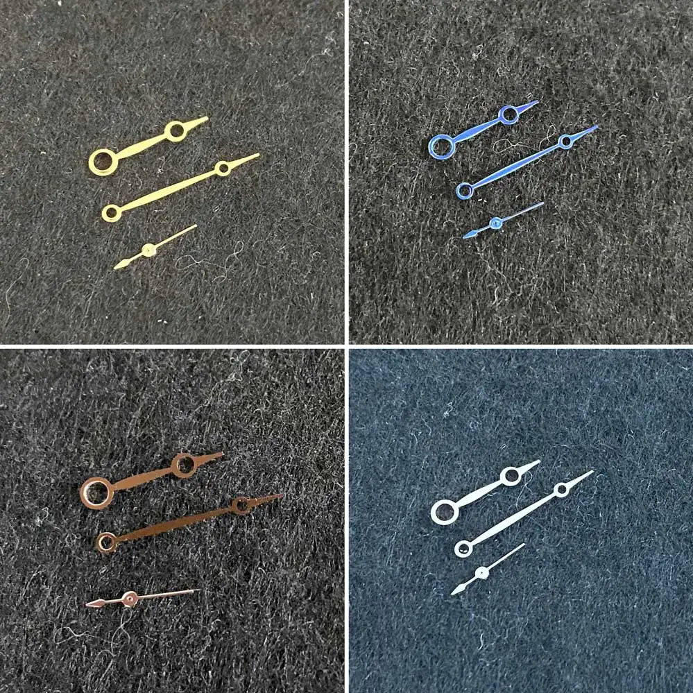 Часы стрелки синие/Золотые/серебряные/розовые золотые часы аксессуары Подходит