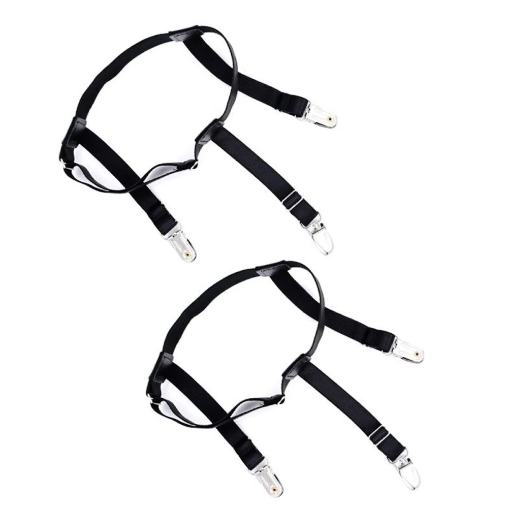 2 предмета Регулируемый Для мужчин рубашка ремень с Non-с блокировкой скольжения