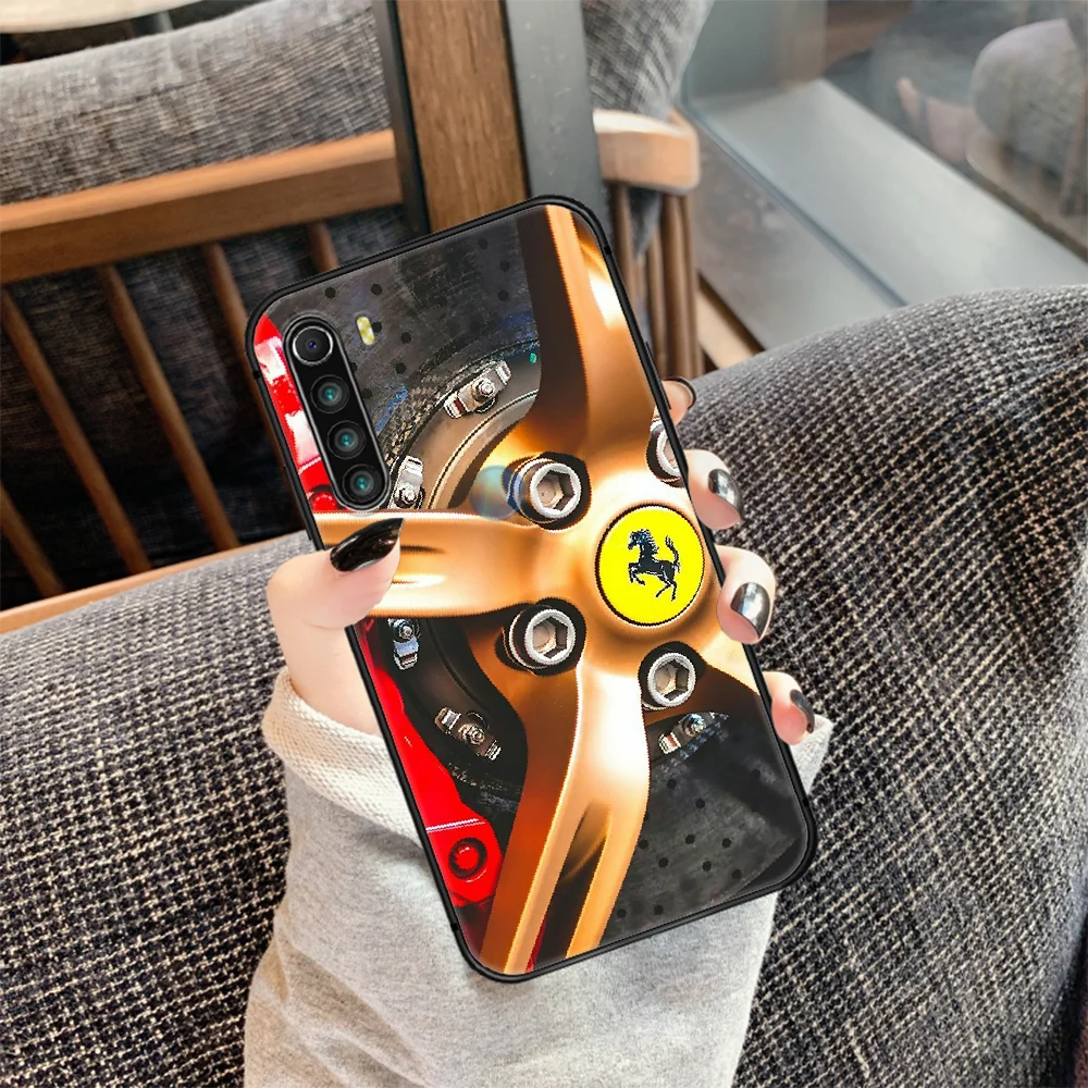 

sports car Ferraris horse Phone Case Cover Hull For XIAOMI Redmi 7 7a 8 8a 9 9a NOTE 6 7 8 8t 9 9s Pro Max 4X black Back Trend