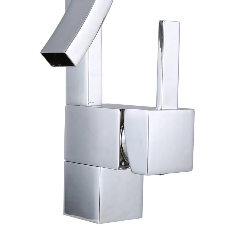 

Under Counter Basin Hot and Cold Faucet European Style Faucet Paint Single Hole Basin Kitchen Bathroom Faucet