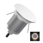 1 Вт Встроенный Настенный светильник для лестниц на открытом воздухе светильник DC12-24V сад угловая настенная лампа IP67 шаг лестница Светильник Коридор светильник Инж