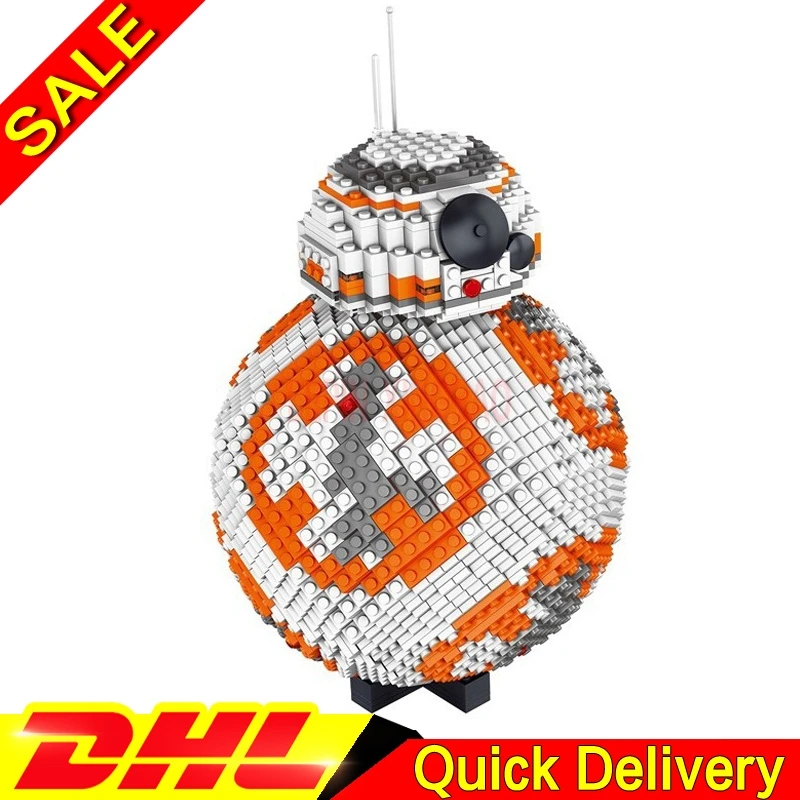LELE 35020 MOC Star Wars Ultimate Коллекционная модель робота BB8 Конструкторы кирпичи Горячие