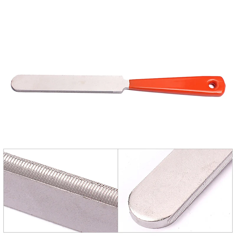 

Guitar Fret Crowning Luthier File Stainless Steel Narrow Dual Cutting Edge Tool