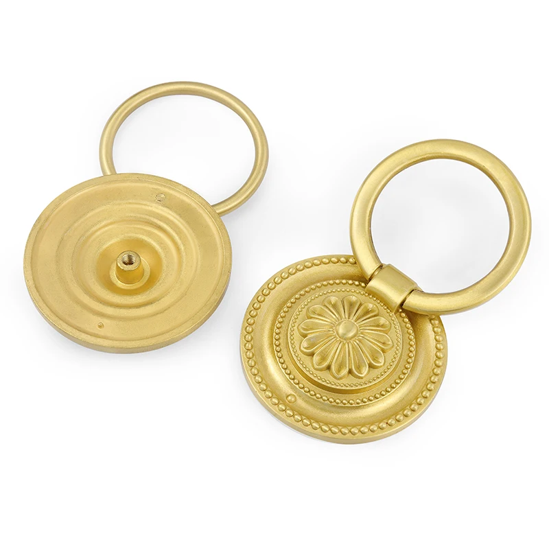 Классическая мебель ручки золотистый регулятор Ретро В европейском и