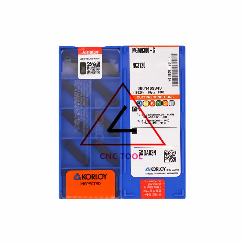

MGMN300-G NC3120 10 шт. оригинальный корейский инструмент для резки KORLOY
