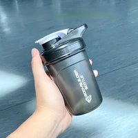 protein sport shaker bottle scale cup gym protein powder container shaker bottle blender drink botellas para agua drinkware di50