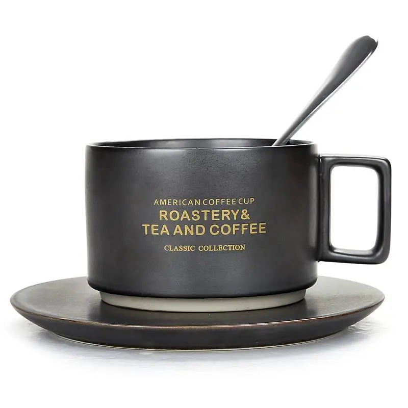Ваджилла и кофе Tazze Colazione креативная кофейная посуда чашка забавная таза пара